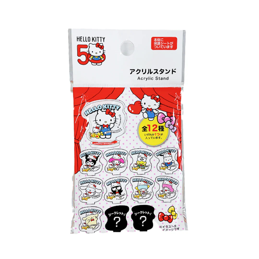 Sanrio - Hello Kitty 50th Anniversary Acrylic Stand Sanrio Characters (BLIND PICKING)