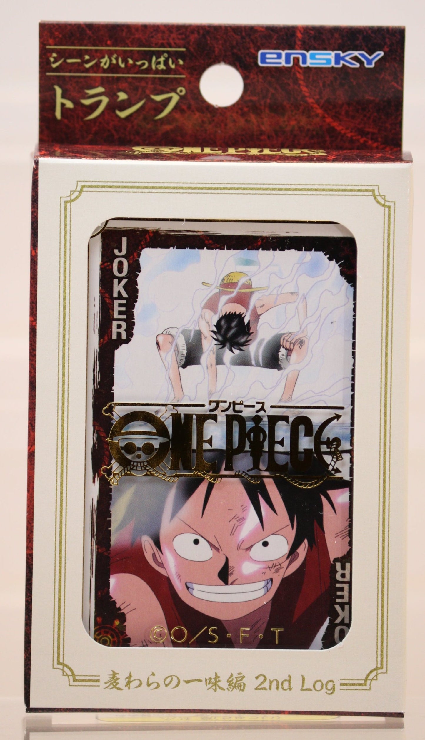 One Piece - Straw Hat Crew Playing Cards With Scenes 2nd log