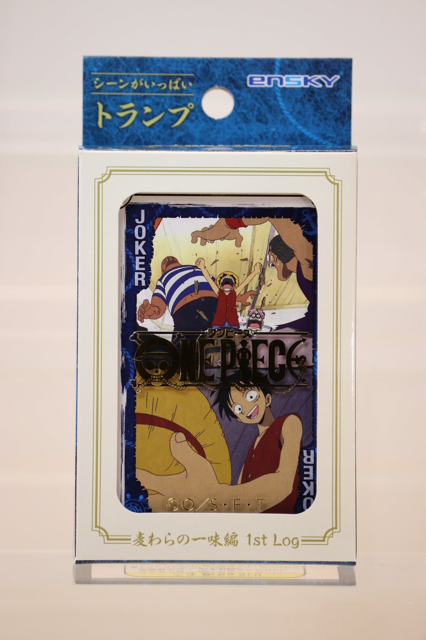 One Piece - Straw Hat Crew Playing Cards With Scenes 1st log