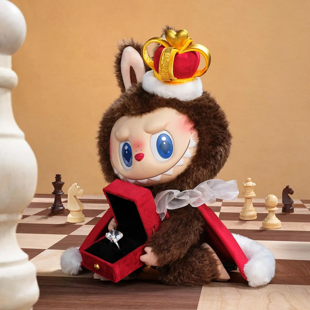 Popmart - The Monsters Labubu Let's Checkmate Series-Vinyl Plush Doll