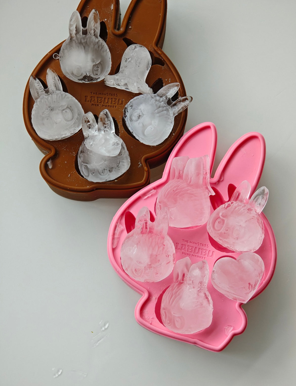 Popmart - The Monsters Labubu Wacky Mart Serie Silicone Ice Cube Tray