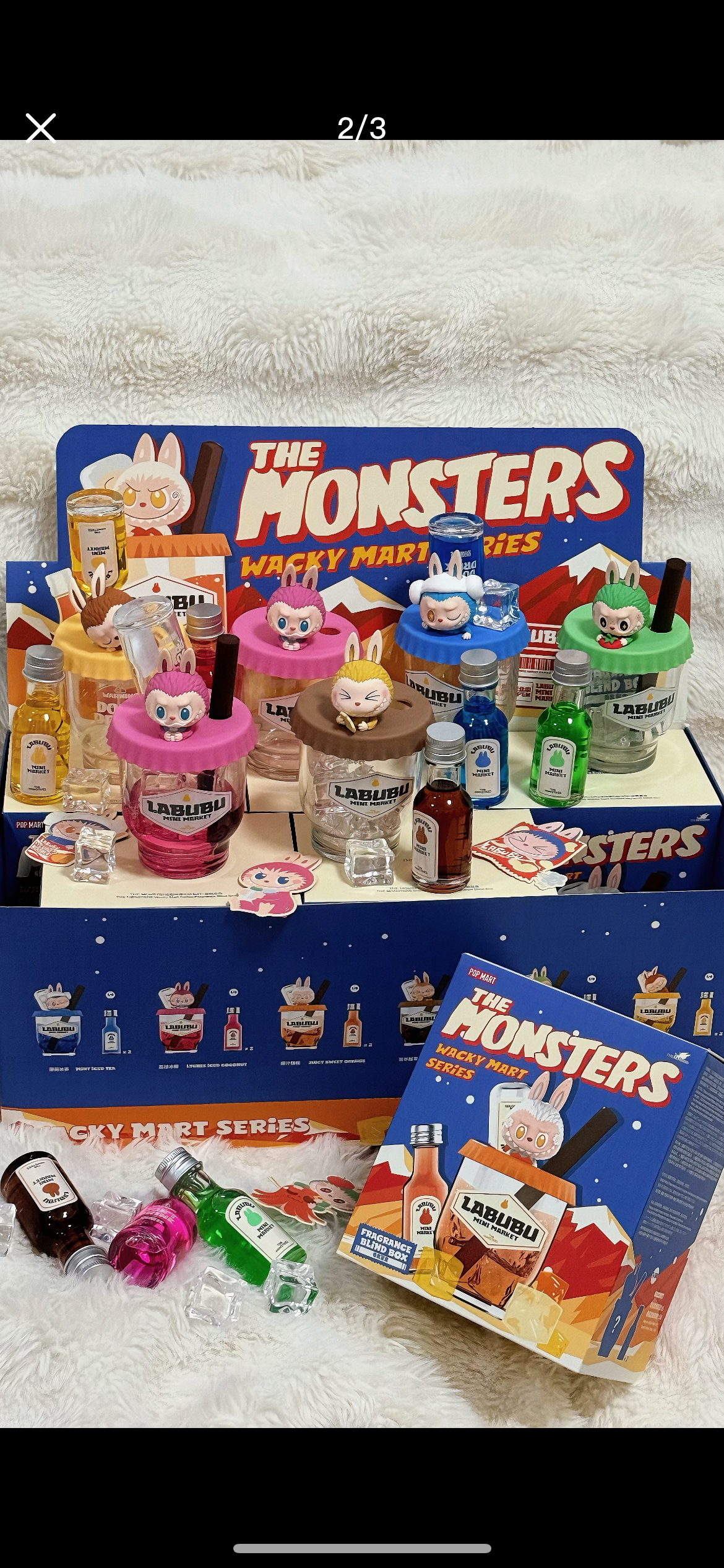 Popmart - The Monsters Labubu Wacky Mart Series Fragrance