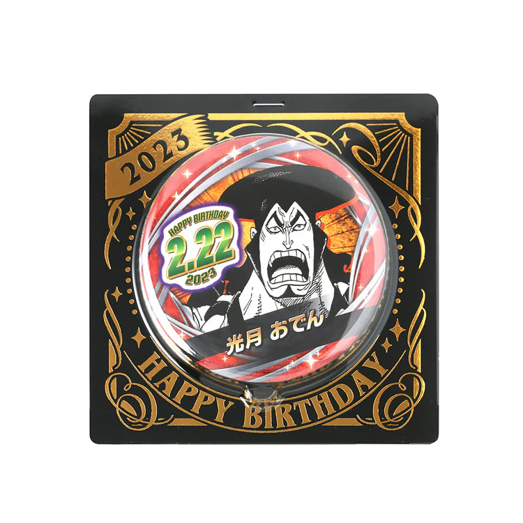 One Piece - Birthday Can Badge Kozuki Oden