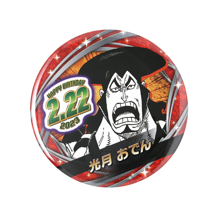 One Piece - Birthday Can Badge Kozuki Oden