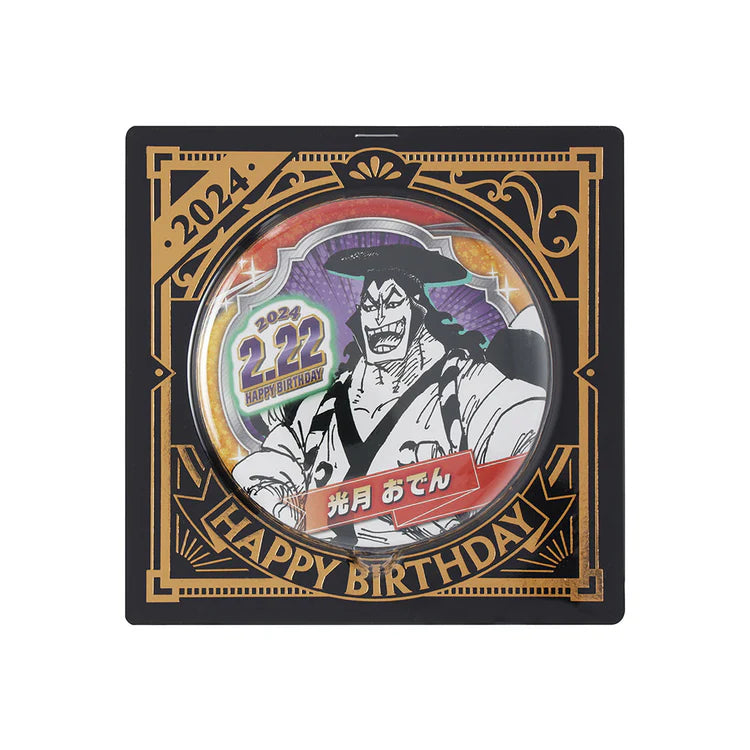 One Piece - Birthday Can Badge Kozuki Oden
