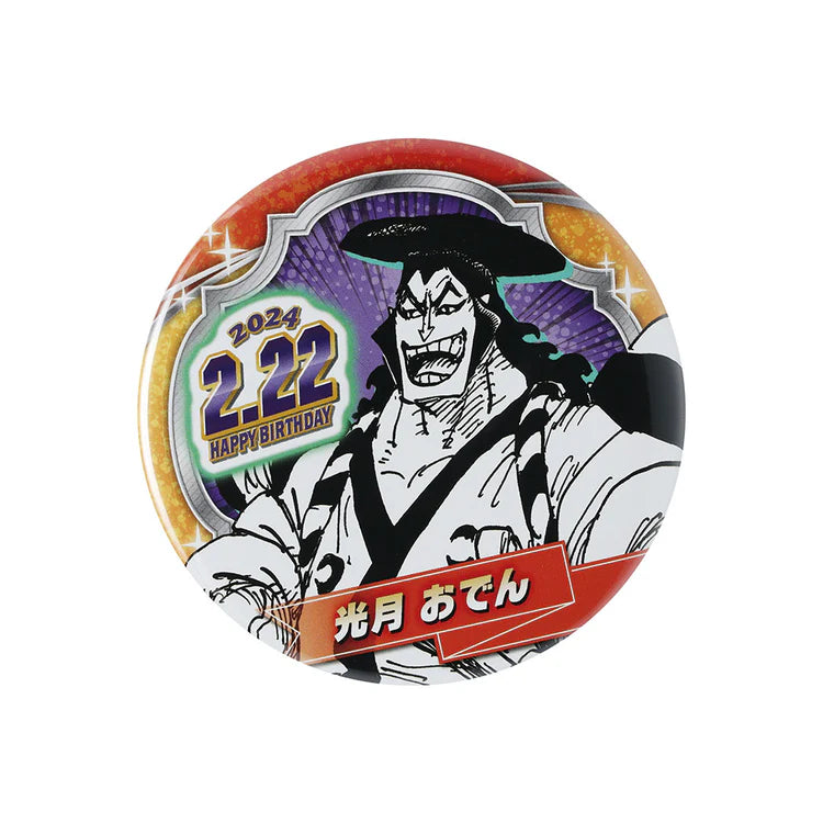 One Piece - Birthday Can Badge Kozuki Oden