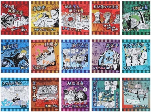 One Piece - Attention Sticker Collection