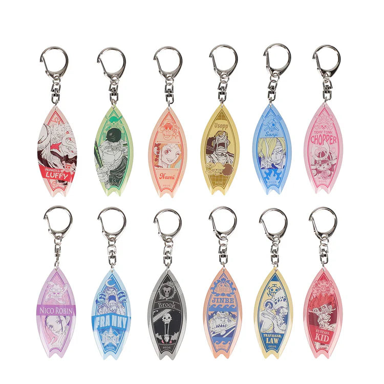 One Piece - Surfboard Style Acrylic Keychain