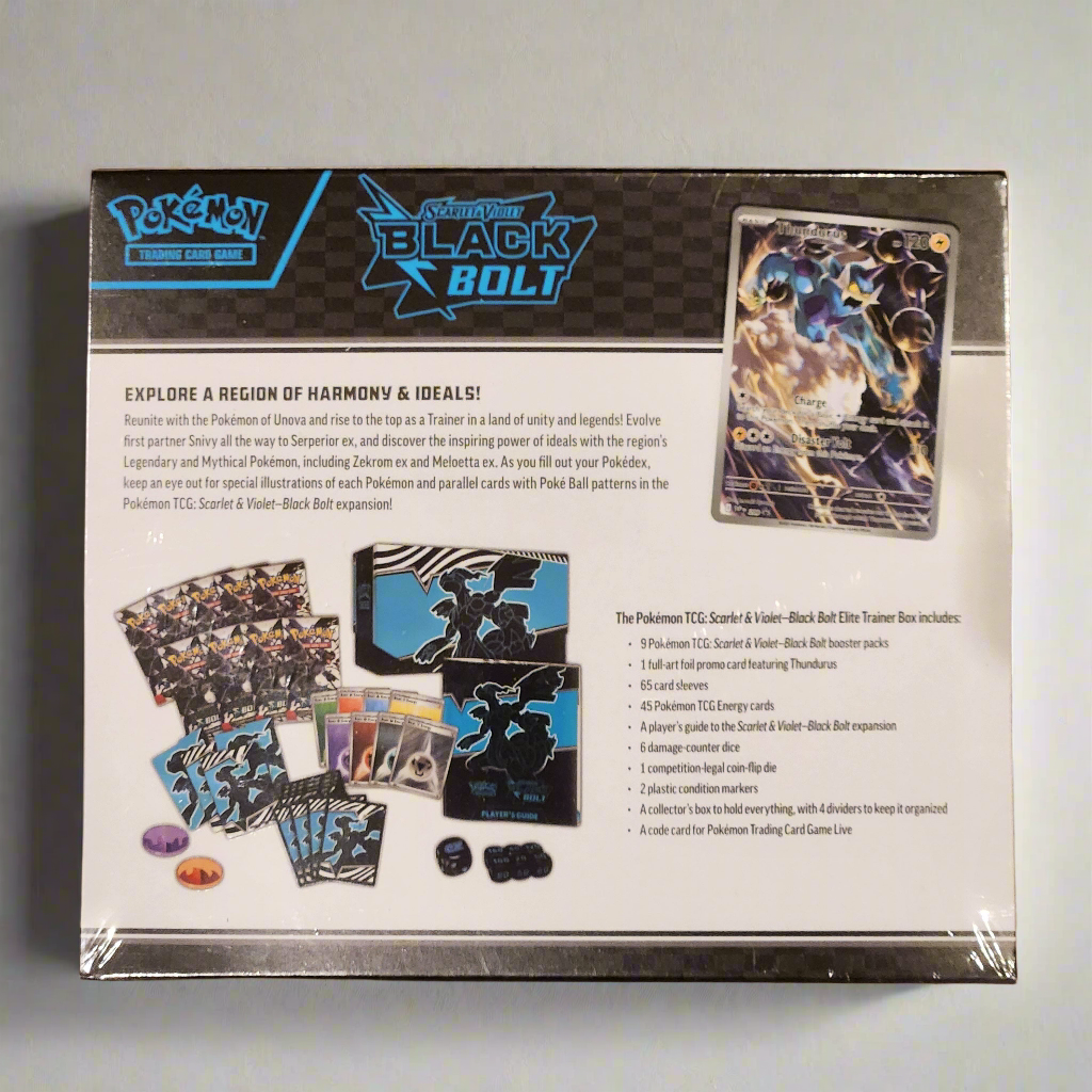 Pokemon TCG: Black Bolt - Elite Trainer Box