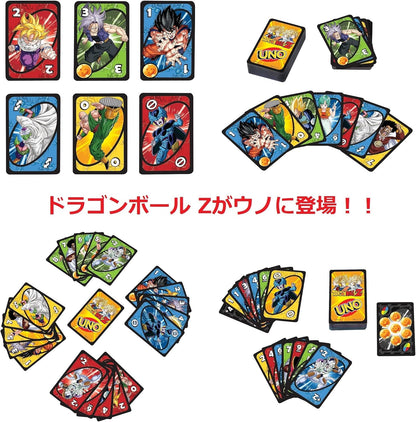 DragonBall Z - Mattel Game Uno Dragon Ball Z