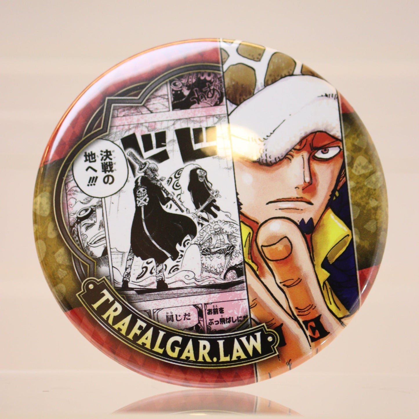 One Piece - Collection Badge "HEROES" [Trafalgar Law] 2nd Edition