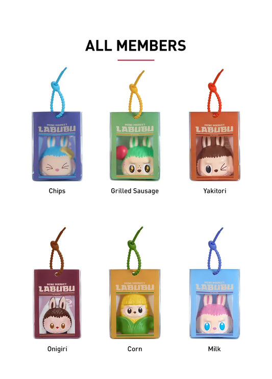 Popmart - The Monsters Wacky Mart Series-Pinch Pendant Blind or Opened Box