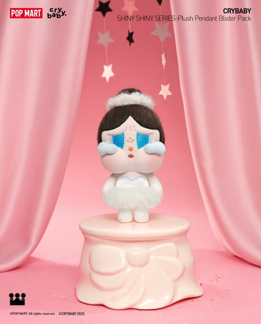 Popmart - Crybaby Shiny Shiny Series -Plush Pedant Blister Pack