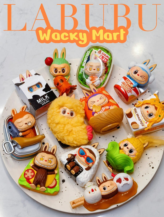 Popmart - The Monsters Labubu Wacky Mart Series Figures Blind Box